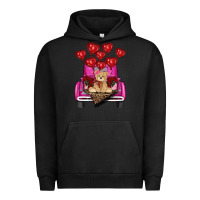 Pigment Black valentines day tedybear truck Urban Hoodie - RanaPortraitStore