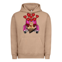 Pigment Burro valentines day tedybear truck Urban Hoodie - RanaPortraitStore