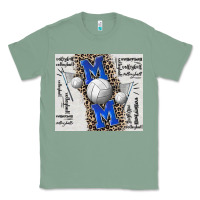 Sage volleyball mom blue mother's day Classic Tee - CowGirlArtShop