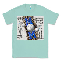 Seafoam volleyball mom blue mother's day Classic Tee - CowGirlArtShop