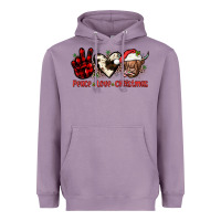 Lavender peace love christmas Heavyweight Hoodie - JahusDesignShop
