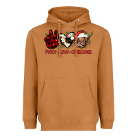 Meerkat peace love christmas Heavyweight Hoodie - JahusDesignShop