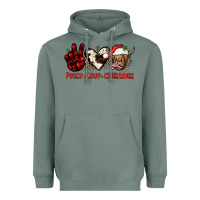 Sage peace love christmas Heavyweight Hoodie - JahusDesignShop