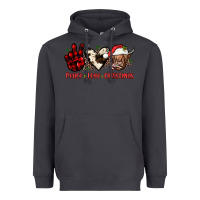 Smoke peace love christmas Heavyweight Hoodie - JahusDesignShop