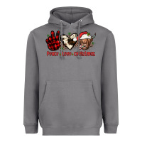 Storm peace love christmas Heavyweight Hoodie - JahusDesignShop