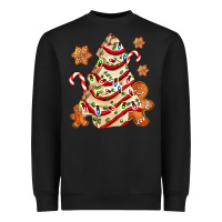 Black christmas tree cake and cookies ado Heavyweight Sweatshirt - AdoDesignShop