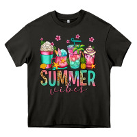 Asphalt summer vibes coffee cups Heavy Core Tee - Jasminsmagicworld