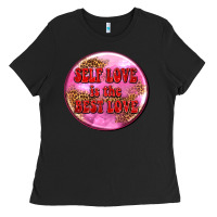 Black self love is the best love olivia Ladies Tee - OliviaCreatesArt