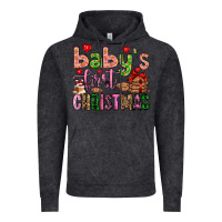 Baby's First Christmas Vintage Hoodie | Teevron