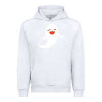 White genshin impact hu tao  spirit ghost art lightweight Urban Hoodie - DesigneFamous