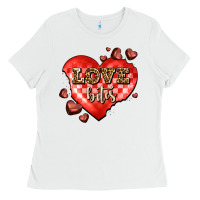 White love bites olivia Ladies Tee - OliviaCreatesArt