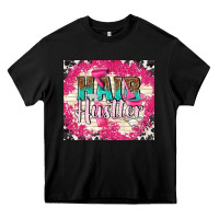 Black hair hustler with elements Heavy Core Tee - TumblerDesignByShophia