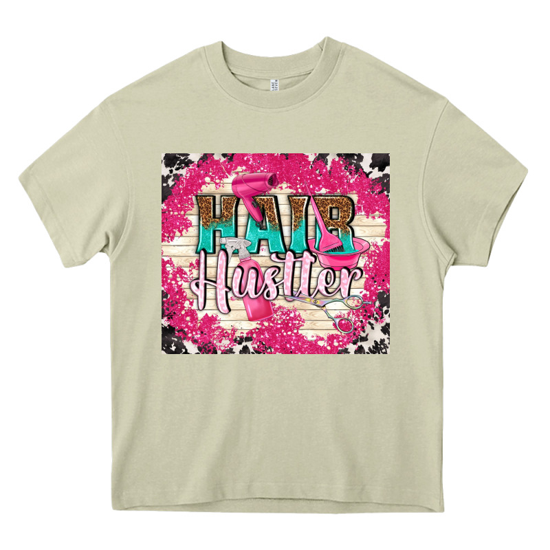 Hair Hustler With Elements Heavy Core Tee by TumblerDesignByShophia | Teevron