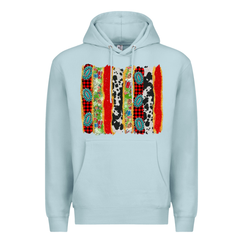 Christmas Brushstroke Premium Hoodie by Jasminsmagicworld | Teevron