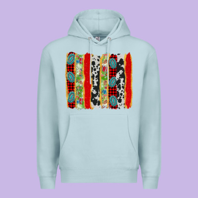 Christmas Brushstroke Premium Hoodie Designed By Jasminsmagicworld