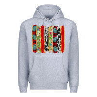 Heather Grey christmas brushstroke Premium Hoodie - Jasminsmagicworld