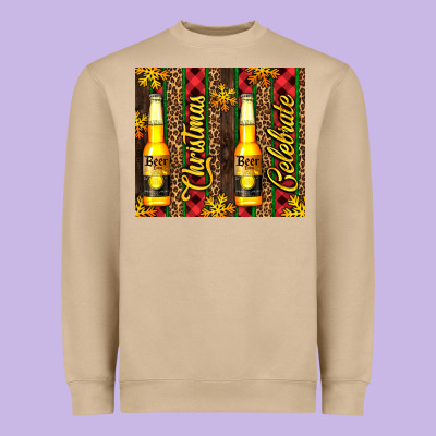 Beer Bottle For Christmas Heavyweight Sweatshirt Designed By Adodesignshop