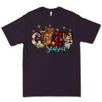 Plum cozy season Premium Tee - CowGirlArtShop