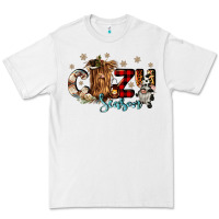 White cozy season Premium Tee - CowGirlArtShop