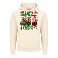 Vintage Artic all i want for christmas is a pig Vintage Hoodie - FaDigitalArtStudio