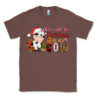 Chestnut all want for christmas is a cow Classic Tee - CowGirlArtShop