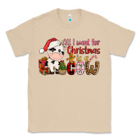 Mushroom all want for christmas is a cow Classic Tee - CowGirlArtShop