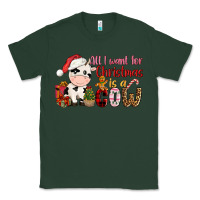 Sports Green all want for christmas is a cow Classic Tee - CowGirlArtShop