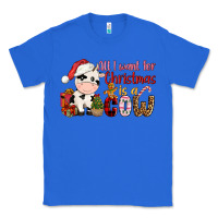 True Royal all want for christmas is a cow Classic Tee - CowGirlArtShop