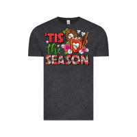Vintage Black tis the season baseball coffee mug Vintage Tee - FaDigitalArtStudio