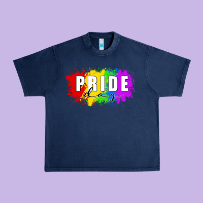 Pride Day Urban Heavy Tee Designed By Fadigitalartstudio