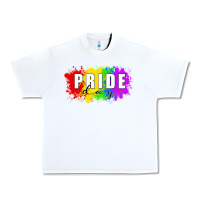 White Pride Day Urban Heavy Tee - FaDigitalArtStudio