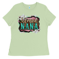 Matcha blessed nana Ladies Tee - OliviaCreatesArt