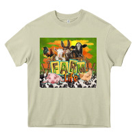 Mossy farm life with animals Heavy Core Tee - TumblerDesignByShophia