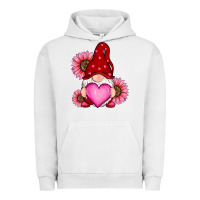 Pigment Lunar Rock valentines day with sunflowers gnomes Urban Hoodie - RanaPortraitStore