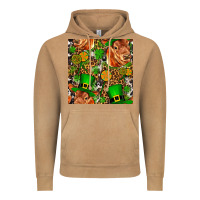 Vintage Camel st patricks  cow with candy Vintage Hoodie - FaDigitalArtStudio