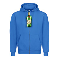 True Royal have fun gin bottle Zipper Hoodie - AdoDesignShop