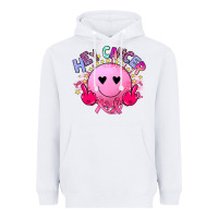 White hey cancer Heavyweight Hoodie - JahusDesignShop