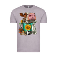 Simmental Cow Coffee Cup Vintage Tee | Teevron