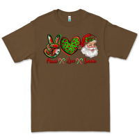 Cacao peace love santa Premium Tee - RanaPortraitStore
