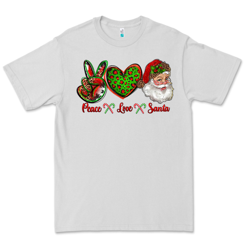Peace Love Santa Premium Tee by RanaPortraitStore | Teevron