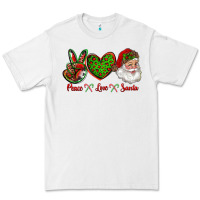 White peace love santa Premium Tee - RanaPortraitStore