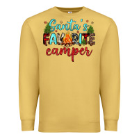 Antique Gold santa s favorite camper Premium Sweatshirt - JahusDesignShop