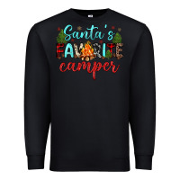 Black santa s favorite camper Premium Sweatshirt - JahusDesignShop