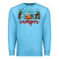 Ocean Blue santa s favorite camper Premium Sweatshirt - JahusDesignShop