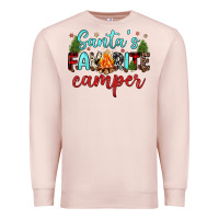 Pale Pink santa s favorite camper Premium Sweatshirt - JahusDesignShop