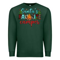 Sports Green santa s favorite camper Premium Sweatshirt - JahusDesignShop