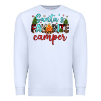 White santa s favorite camper Premium Sweatshirt - JahusDesignShop