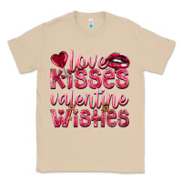 Mushroom Love kisses Valentine wishes Valentine's Day Classic Tee - HowdyJamesFarm