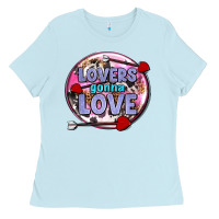Baby Blue lovers gonna love olivia Ladies Tee - OliviaCreatesArt