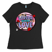 Black lovers gonna love olivia Ladies Tee - OliviaCreatesArt